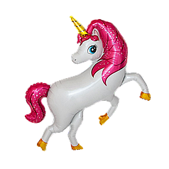 Фігура FLEXMETAL-ФМ104 Єдиноріг з рожевою гривою (УП)