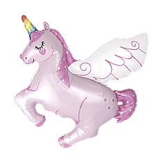 Фігура FLEXMETAL-ФМ112 Єдиноріг рожевий з крилами (УП)