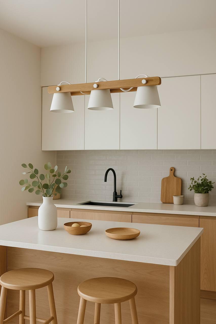 Люстра підвісна VOLOSHKA RL 3xGX53 білий LIGHT SET, фото 1