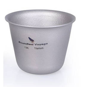 Чарка титанова стопка з титану Boundless Voyage 15 мл х 1 шт