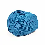 Пряжа Cotton Bay/Котон Бай, блакитний 128, Performance, фото 2