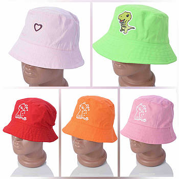 Панама яскрава ОГ +/- 54-56 спортивний принт у різних кольорах Panda