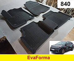 3D килимки EvaForma на Kia Niro EV '18-22 (DE), 3D килимки EVA