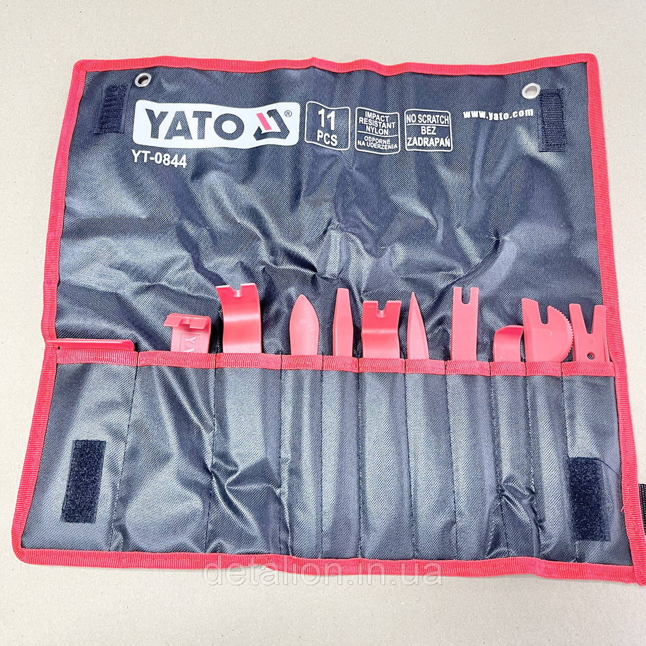 Знімач оббивки автомобіля YATO, Набір 11 шт. [5/10]