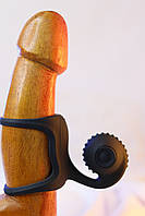 Ерекційні кільця з вібрацією, чорне