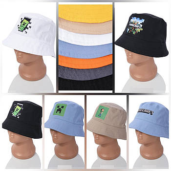 Панама яскрава ОГ +/- 54-56 спортивний принт у різних кольорах Panda