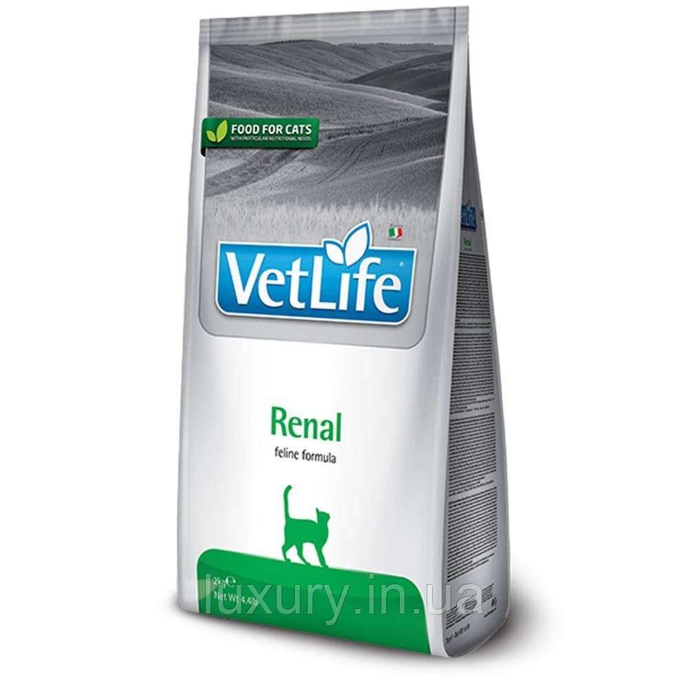 Фармина кет сух  Vet Life Renal диет. питание, для поддержания функции почек, 2 кг 2