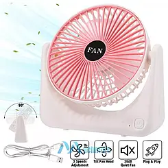 Настільний акумуляторний міні-вентилятор USB Portable Mini Fan S13 6705 Jm