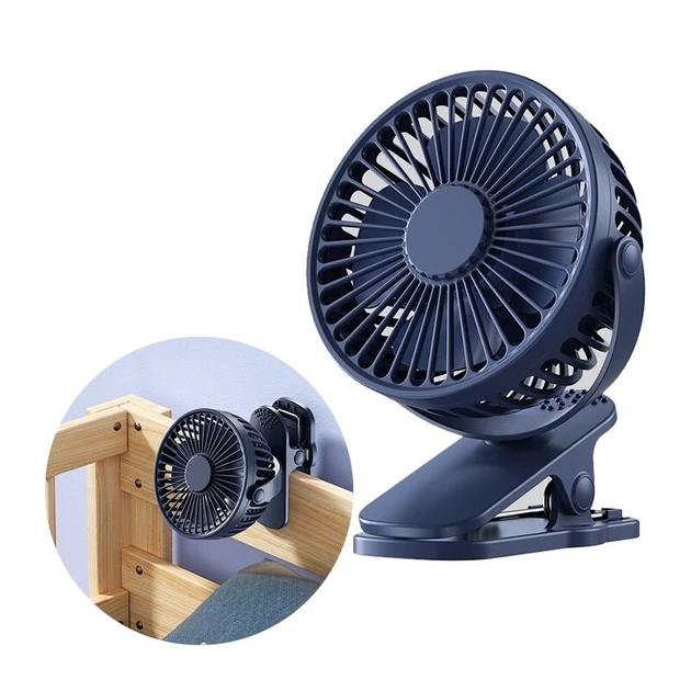 Настільний акумуляторний міні-вентилятор USB на прищіпці FAN-AF01 6797 Jm