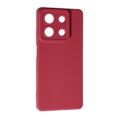 Силіконовий чохол SMTT для Xiaomi Redmi Note 13 (5G) Bordo, фото 1