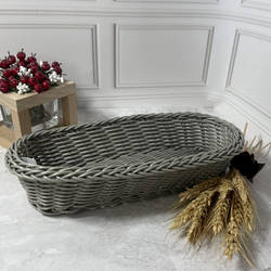 Кошик для подачі хліба 28*21см (дерево)