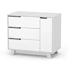 Комод Manhattan 900 під зйомний пеленатор біло-сірий Верес