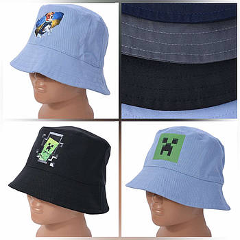 Панама яскрава ОГ +/- 54-56 принт в різних кольорах та варіантах Panda