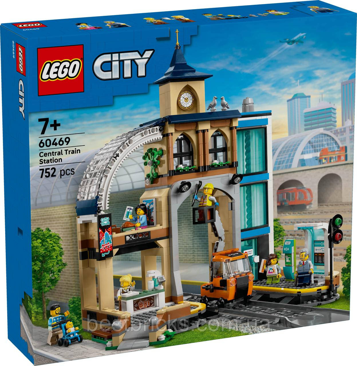 Конструктор Lego City Центральний залізничний вокзал 60469, фото 1