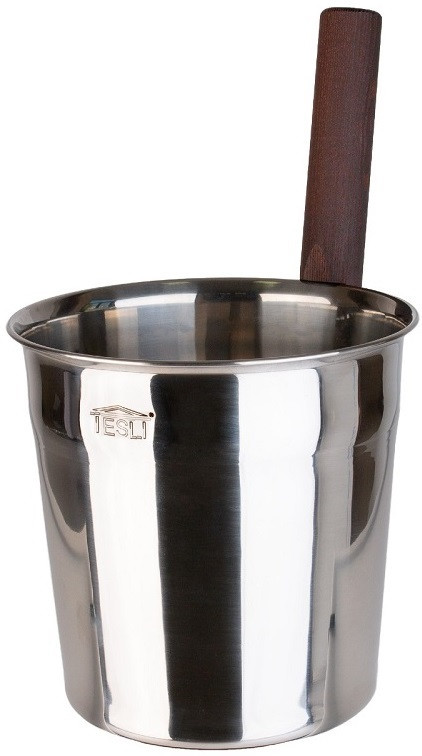 Шайка Tesli 5 л. Steel