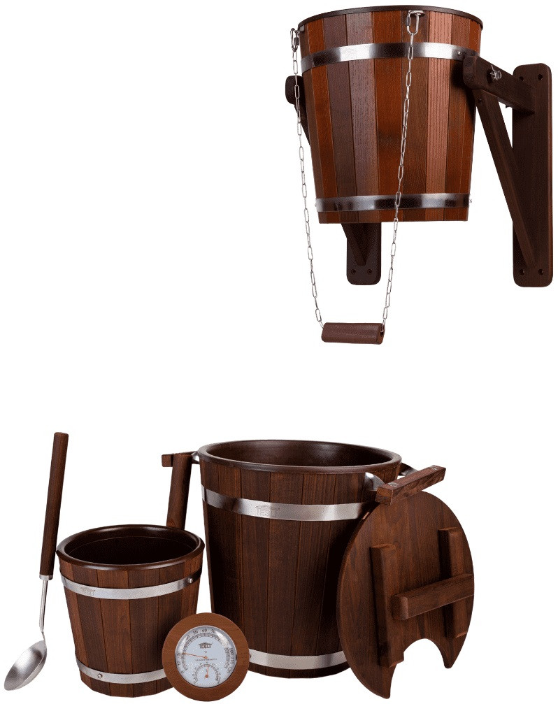 Набір №12 для лазні та сауни (5 предметів)