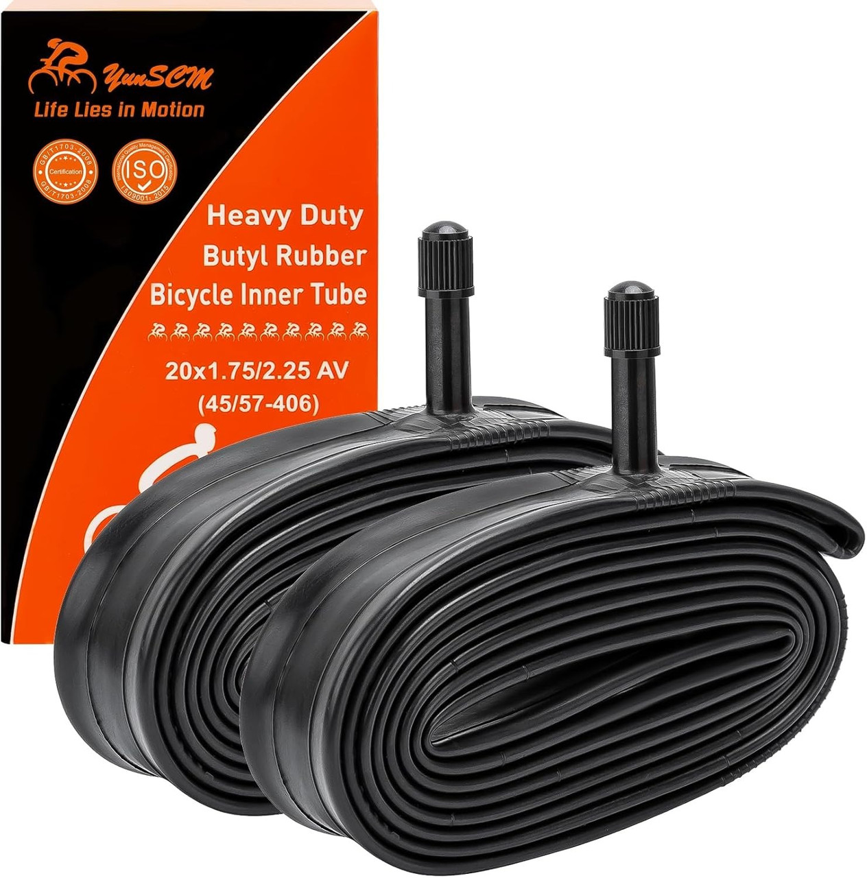 Велосипедні камери для важких навантажень 2 шт. 20"