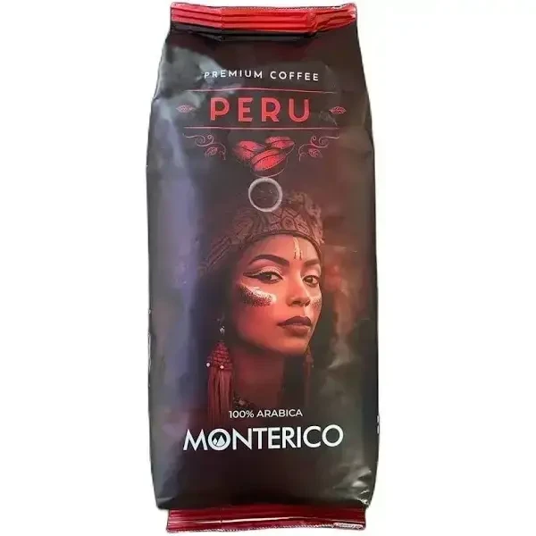 Кава в зернах перуанська арабіка Premium Монтеріко Monterico Peru 1 кг