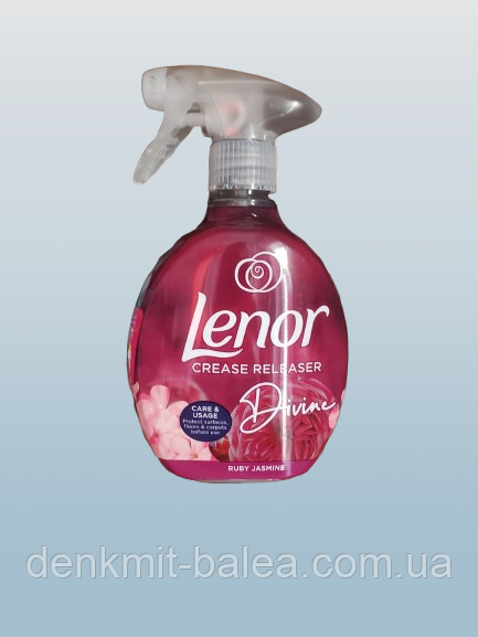 Спрей для прасування сильно пом'ятої білизни Lenor Divine spray 500 мл., фото 1