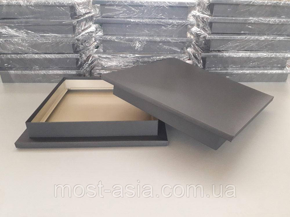 Ковпак плоский графітового кольору, Ковпаки на паркан RAL 7024 PEMA.