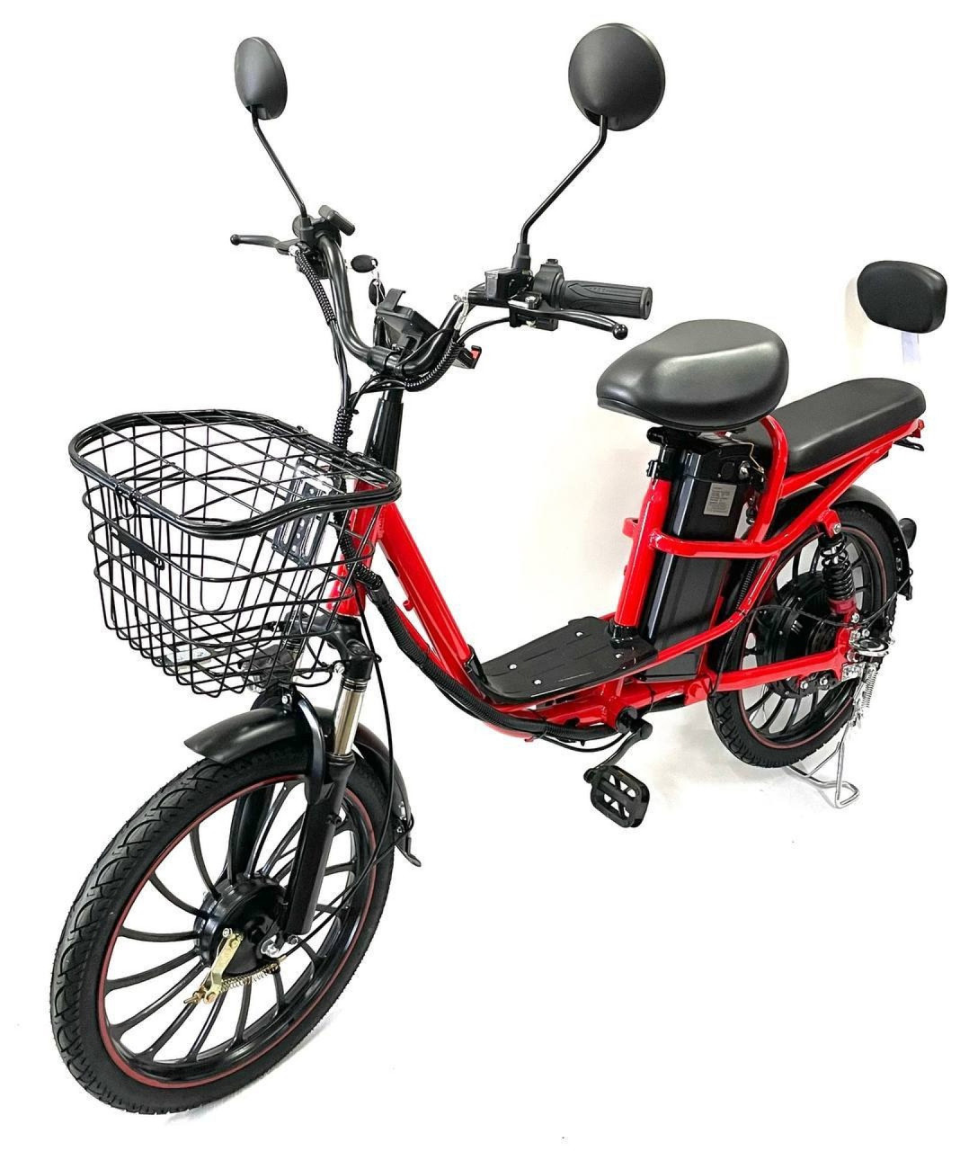 Eлектровелосипед MINAKO PRO 20" (600W 60V 21Ah) - Червоний!