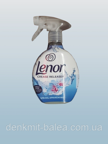 Спрей для прасування сильно пом'ятої білизни Lenor Spring Awakening spray 500 мл.