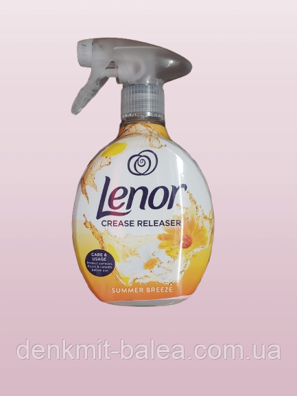 Спрей для прасування сильно пом'ятої білизни Lenor Summer Breeze spray 500 мл., фото 1