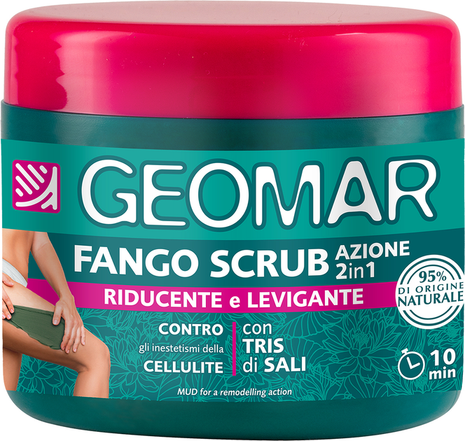 Скраб для тіла GEOMAR Mud Scrub