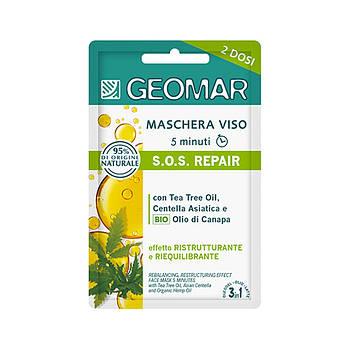 Маска для обличчя GEOMAR S.O.S Repair Face Mask