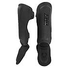Захист гомілки та стопи шкіряний для єдиноборств захист для ніг Hard Touch 4229 розмір M Black, фото 5