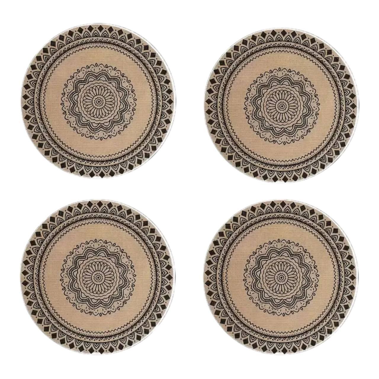Підставки під тарілку Leeseph 4шт орнамент