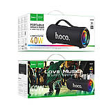 Потужна портативна колонка "Hoco" HA10 Oleada 40W, фото 3