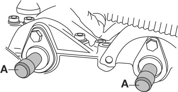 Фіксатори разподілювального вала двигунів VW 1.2 L , набір 2пр., фото 2