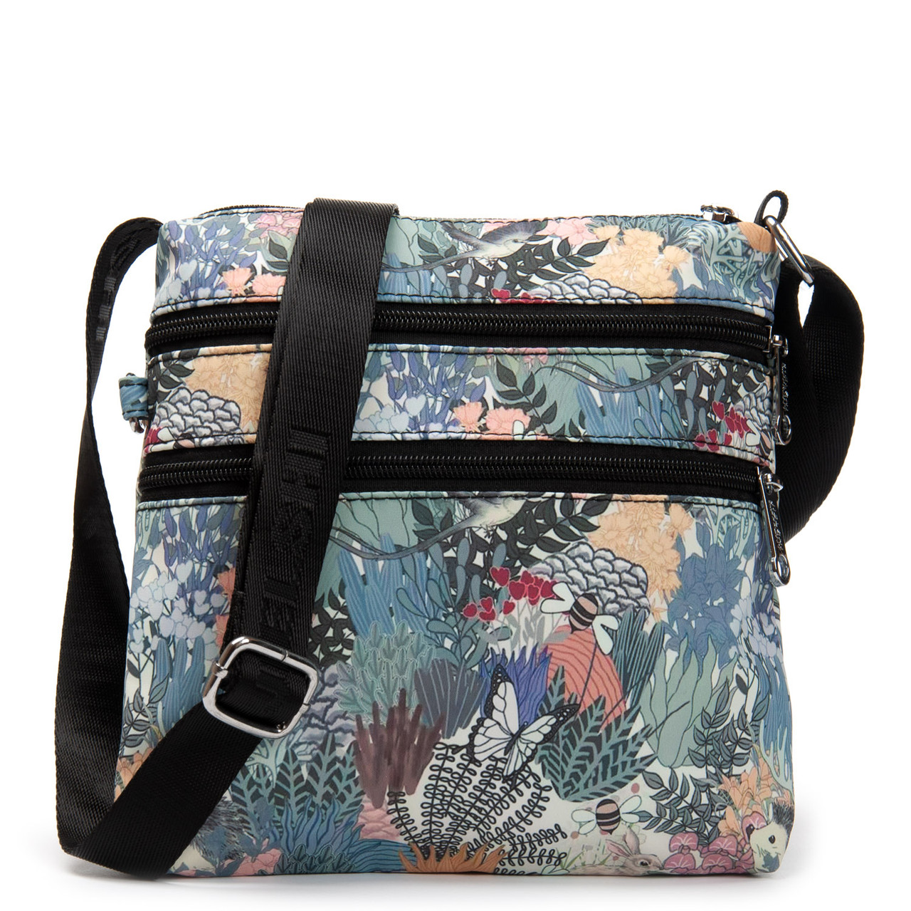 Сумка Жіноча Текстиль поліамід 2610-2 flowers. Купити жіночу сумку гуртом і в роздріб в Одесі 7 км, фото 1