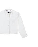 Дитяча сорочка Tommy Hilfiger з логотипом 1159832559 (Білий L), фото 3