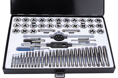 Набір мітчиків та плашок метричний та дюймовий 60 предметів JBC-M060-3