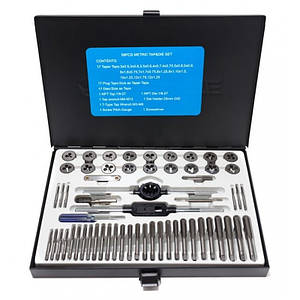 Набір метричних мітчиків та плашок 58 предметів SCHEPPACH SCH-M058-1