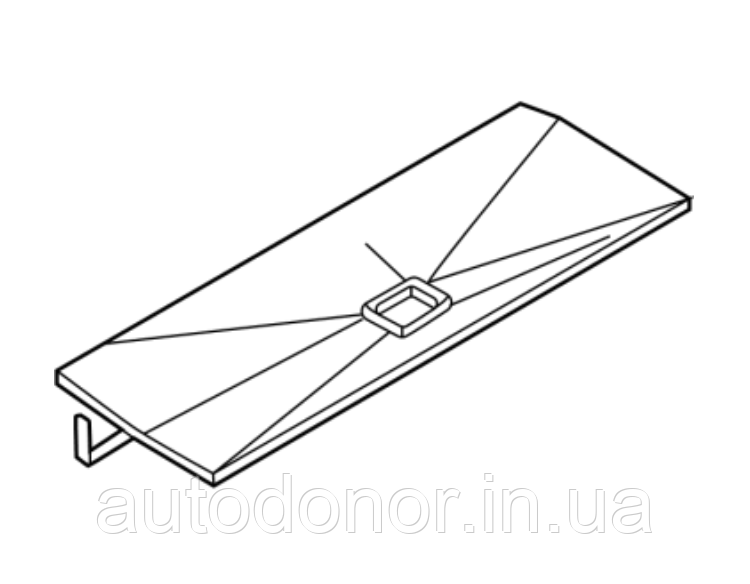 Підлога багажника задня створка FWD Nissan Ariya (22-) 849B9-5MR0A