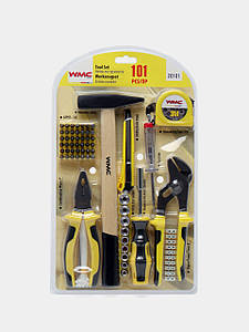 Набір інструментів 101 предметів 1/4" (6гр.)  WMC TOOLS WT-20101