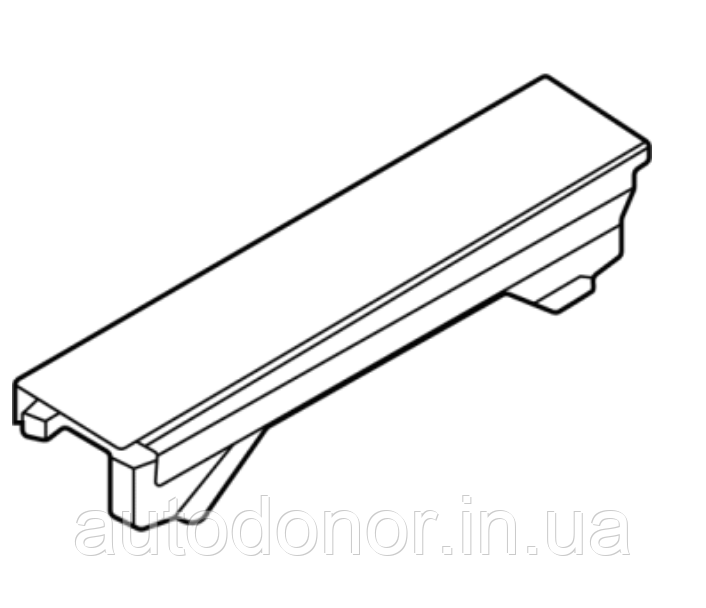 Пінопластовий ущільнювач багажного відділення FWD, без Autonomous Nissan Ariya (22-) 84904-5MP1A