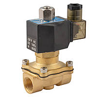 Електромагнітний клапан 1/2" (NO) нормально-ВІДКРИТ. 2W160-15K AC 220V