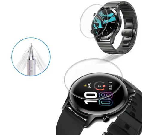 Гідрогелева плівка для Samsung Watch (усі моделі) | Gear S2/S3, Active/Active 2, Galaxy Watch 3/4/5/6 | 3–6 шт., фото 1