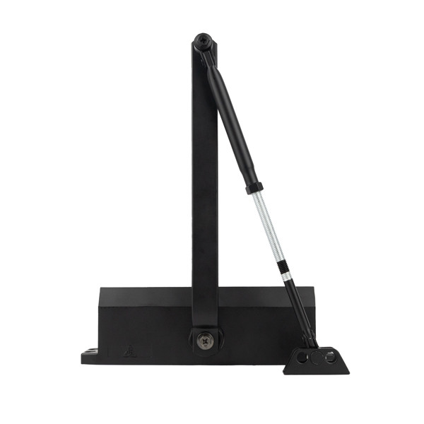 Доводчик дверний KEDR А082 від 80 до 120кг Чорний