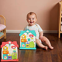 Бизиборд для детей Развивающая доска монтессори для мальчика девочки игрушка для малыша 2 цвета свет звук укр