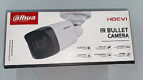 Відеокамера Dahua DH-HAC-HFW1200TLP-A (2.8 мм) - 2 Мп з ІЧ-підсвічуванням до 80 метрів