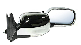 Дзеркала зовнішні ВАЗ 2107 ЗБ-3107П Chrome сферич. з указ.пов. (пара) - оригінал
