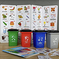 Гра настільна Еко Батл, Чиста планета, Fun Game 5в1, 4+, анг та укр мова уп 28*22*7см (25045), фото 3