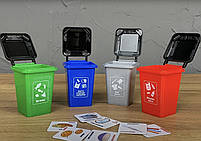 Гра настільна Еко Батл, Чиста планета, Fun Game 5в1, 4+, анг та укр мова уп 28*22*7см (25045), фото 7