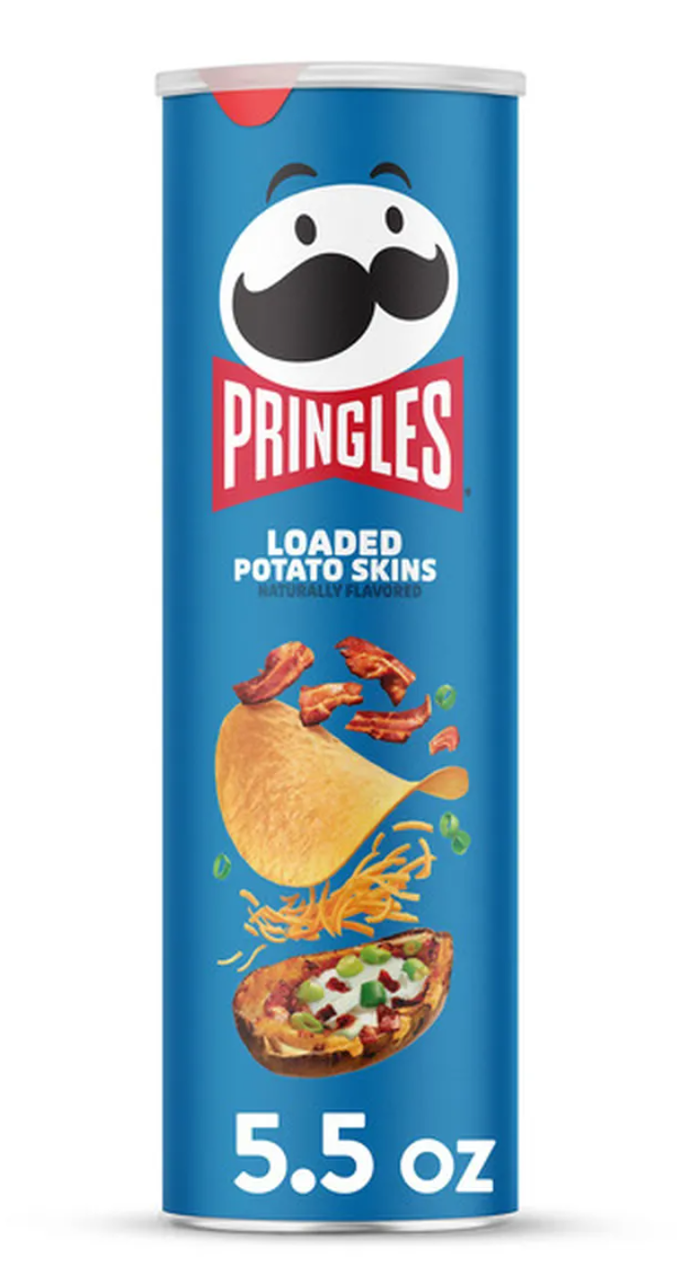 Чіпси Pringles Loaded Potato Skins Potato Crisps Chips 158г
