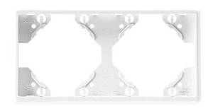 Рамка 2-міс. горизонт. Белый, 50921 TBR, Efapel APOLO 5000